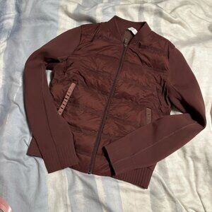 lululemon athletica Maroon Puffer Jacket